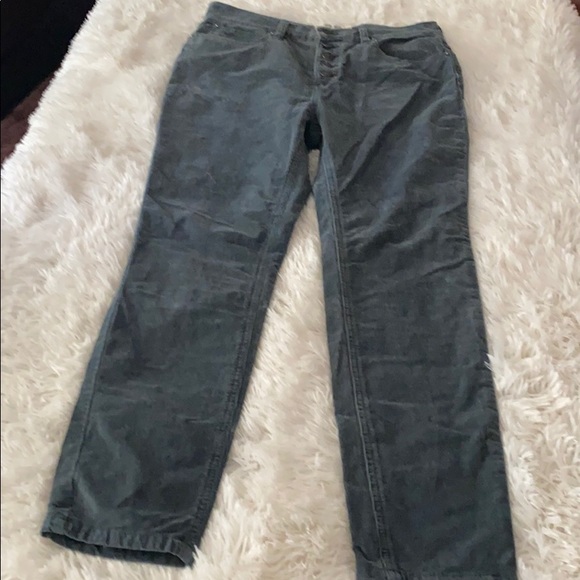 Free People Skinny Cords in Ocean - Picture 4 of 8